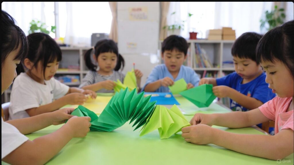 4歳児向けはらぺこあおむし製作のねらいと技法・指導案の解説タイトル画像